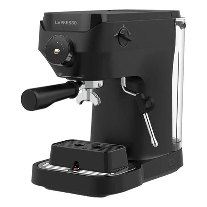Lepresso Lucenero 19-Bar Coffee Machine with LCD Screen - Black