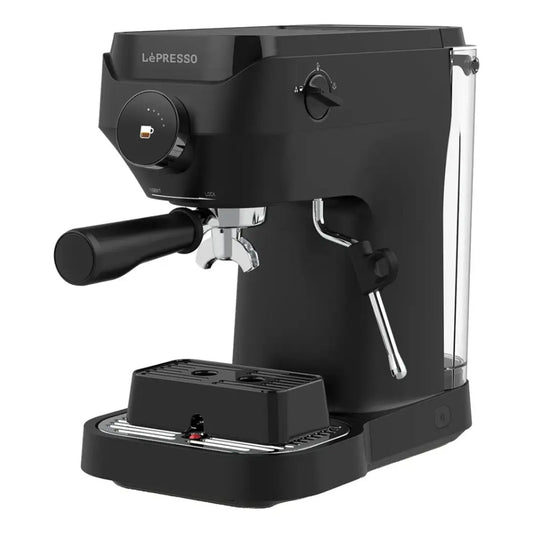 Lepresso Lucenero 19-Bar Coffee Machine with LCD Screen - Black