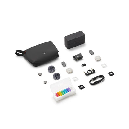 DJI Mic Mini 2S - Wireless Microphone System - (2TX + 1RX + Charging Case)
