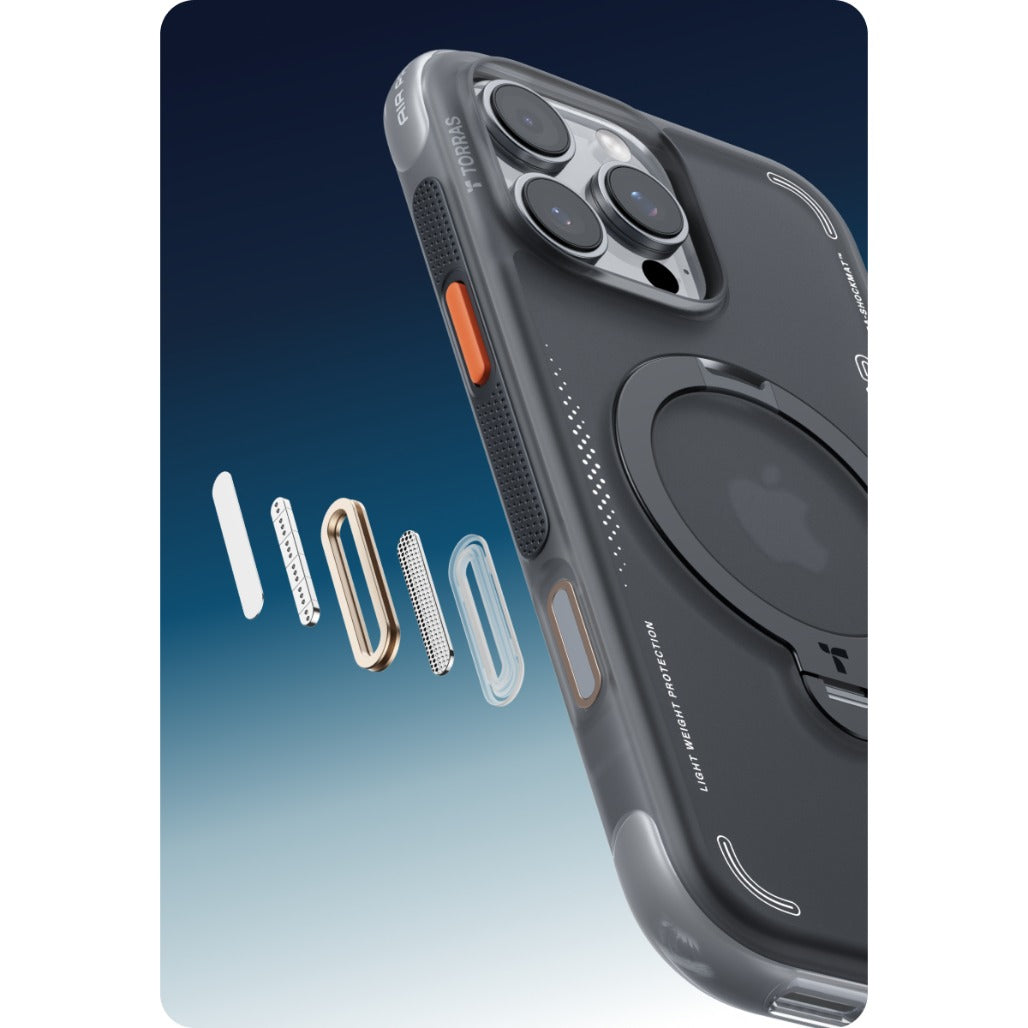 Torras Ostand Spin Q3 Air For iPhone 16 Pro / iPhone 16 Pro Max