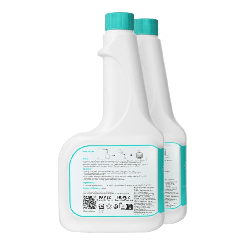 Eufy Hard Floor Cleaning Solution - 2 Bottles