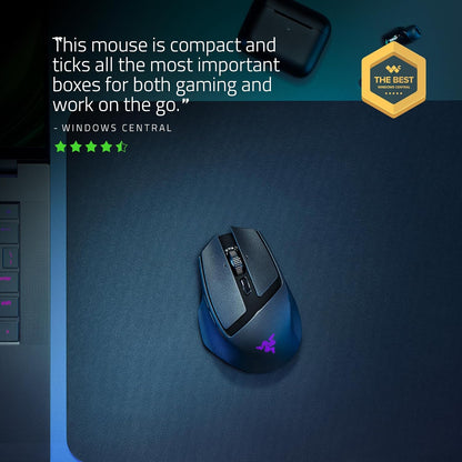 Razer Basilisk Mobile- Portable Ergonomic Wireless Gaming Mouse