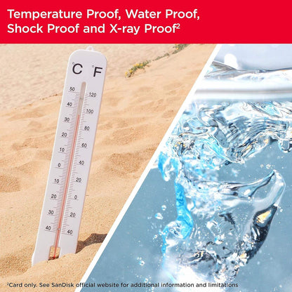 SanDisk Extreme PRO SDXC UHS-I Card High-Speed 4K UHD Video And Burst Mode Performance