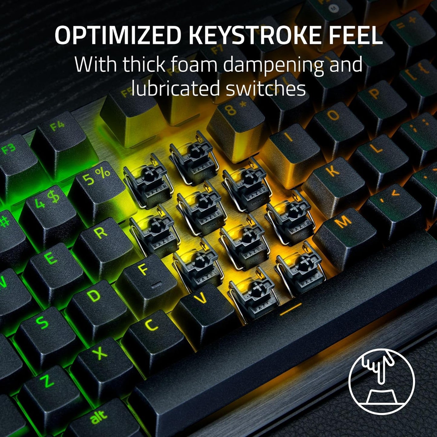 Razer Huntsman V3 Pro 8KHz - Analog Optical Esports Keyboard