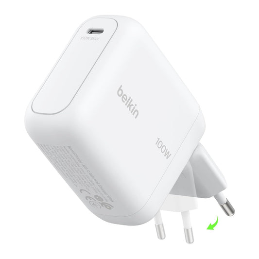 Belkin BoostCharge GaN USB-C wall charger (100W)