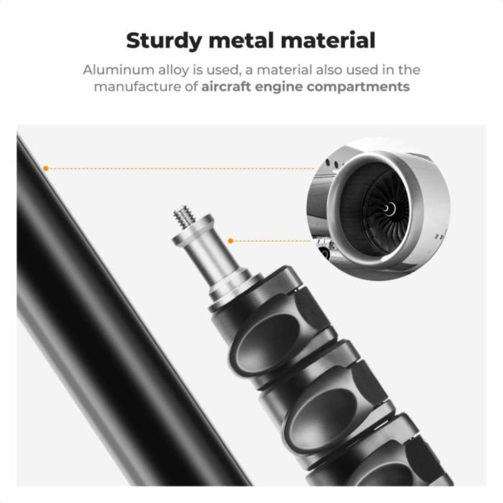 K&F Foldable Light Stands - 2.0m