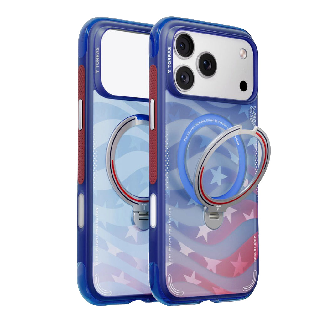 TORRAS X USA Ostand Q3 Air Football Limited for iPhone 17 Pro / iPhone 17 Pro Max - Starlight