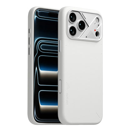 Aulumu A17 Vegan Leather Case for iPhone 17 Pro / 17 Pro Max - White | MagSafe