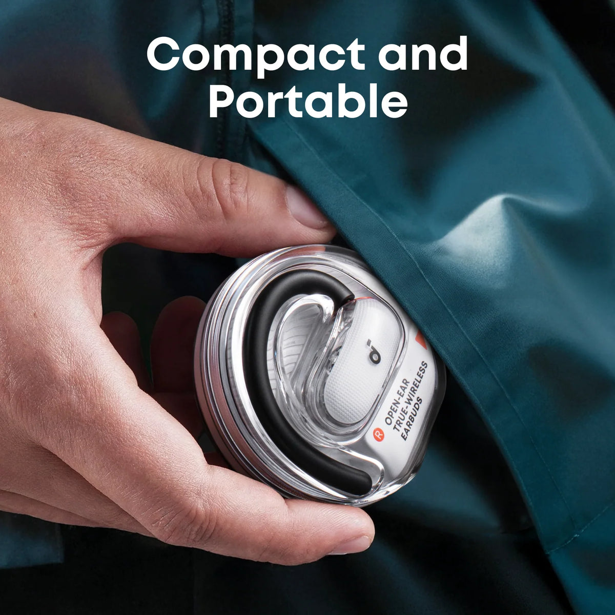 Soundcore by Anker V40i | Comfortable Fit and Clear Sound, Lidless Case