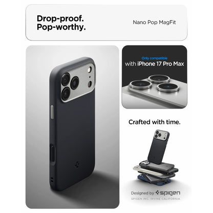 Spigen Nano Pop (Mag Fit) with Camera Control for iPhone 17 Pro / 17 Pro Max