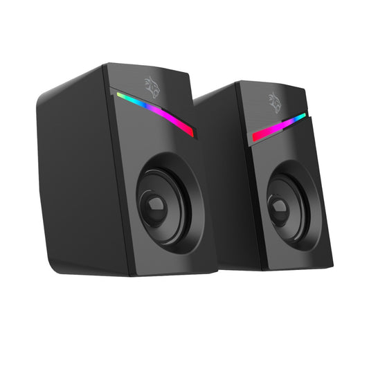 Porodo Gaming Stereo Speakers Volume Knob Control - Black