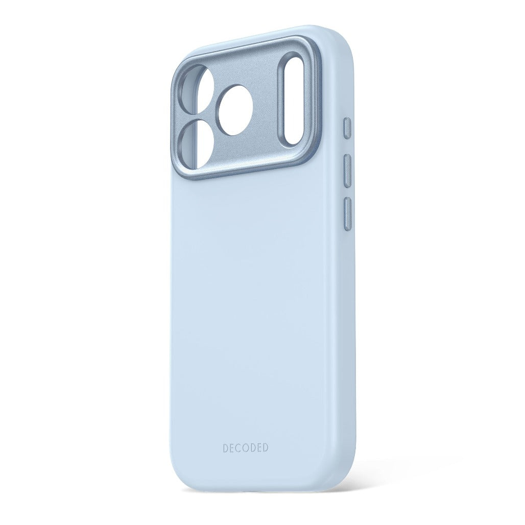 Decoded AntiMicrobial Silicone Case - Light Blue - iPhone 18 Pro/18 Pro Max