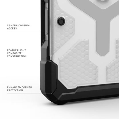 UAG Pathfinder Clear iPhone 17 Pro Max Case - Ice/Silver