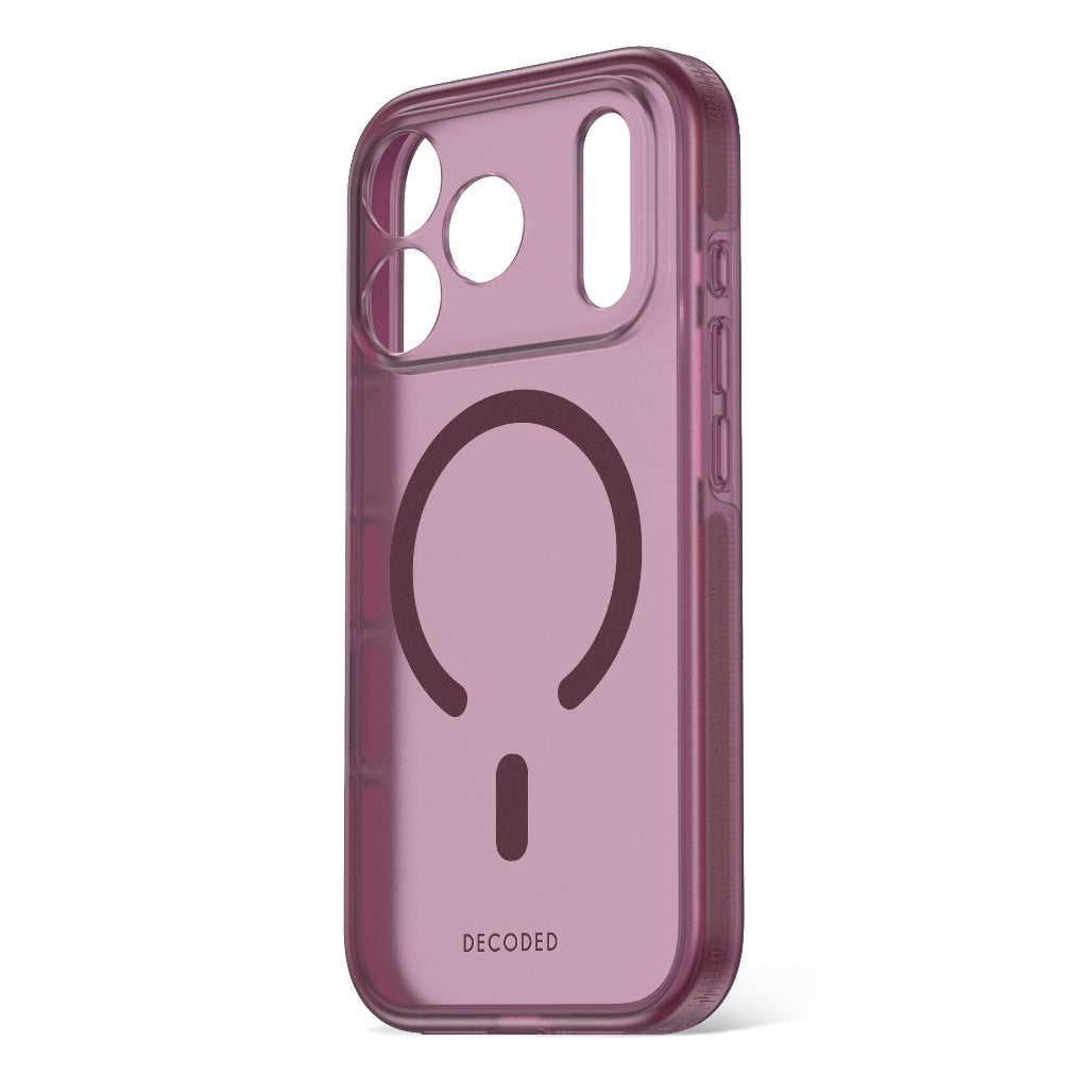 Decoded DropTec Clear Case - Frosted Sapphire - iPhone 18 Pro/18 Pro Max