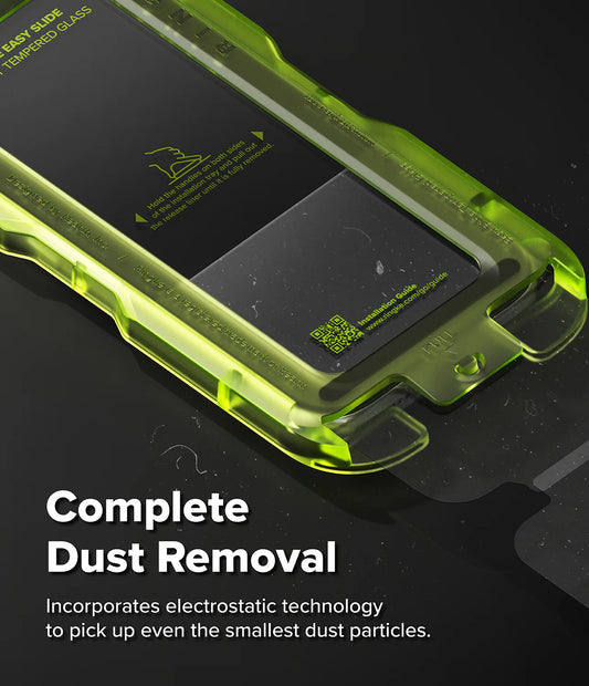Ringke iPhone 17 Pro Screen Protector - Easy Slide Privacy Tempered Glass