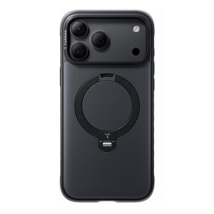 Torras Ostand Q3 Rugged for iPhone 18 Pro/18 Pro Max - Jet Black