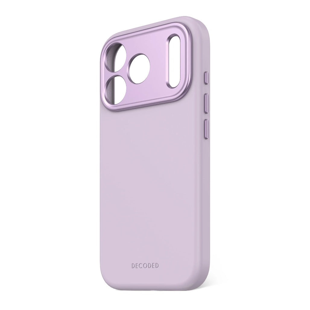 Decoded AntiMicrobial Silicone Case | Lavender | iPhone 17 Pro