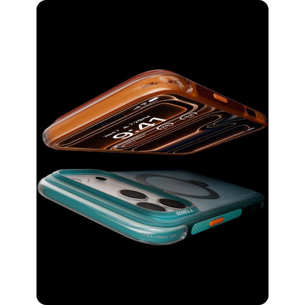 Torras Ostand Spin Q3 Air for iPhone 17 Pro - Horizon Orange