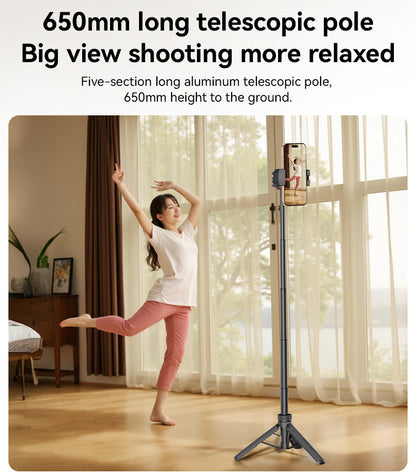 Yesido SF26 Tripod Stand + Camera, Phone Clip & Fill-In Light