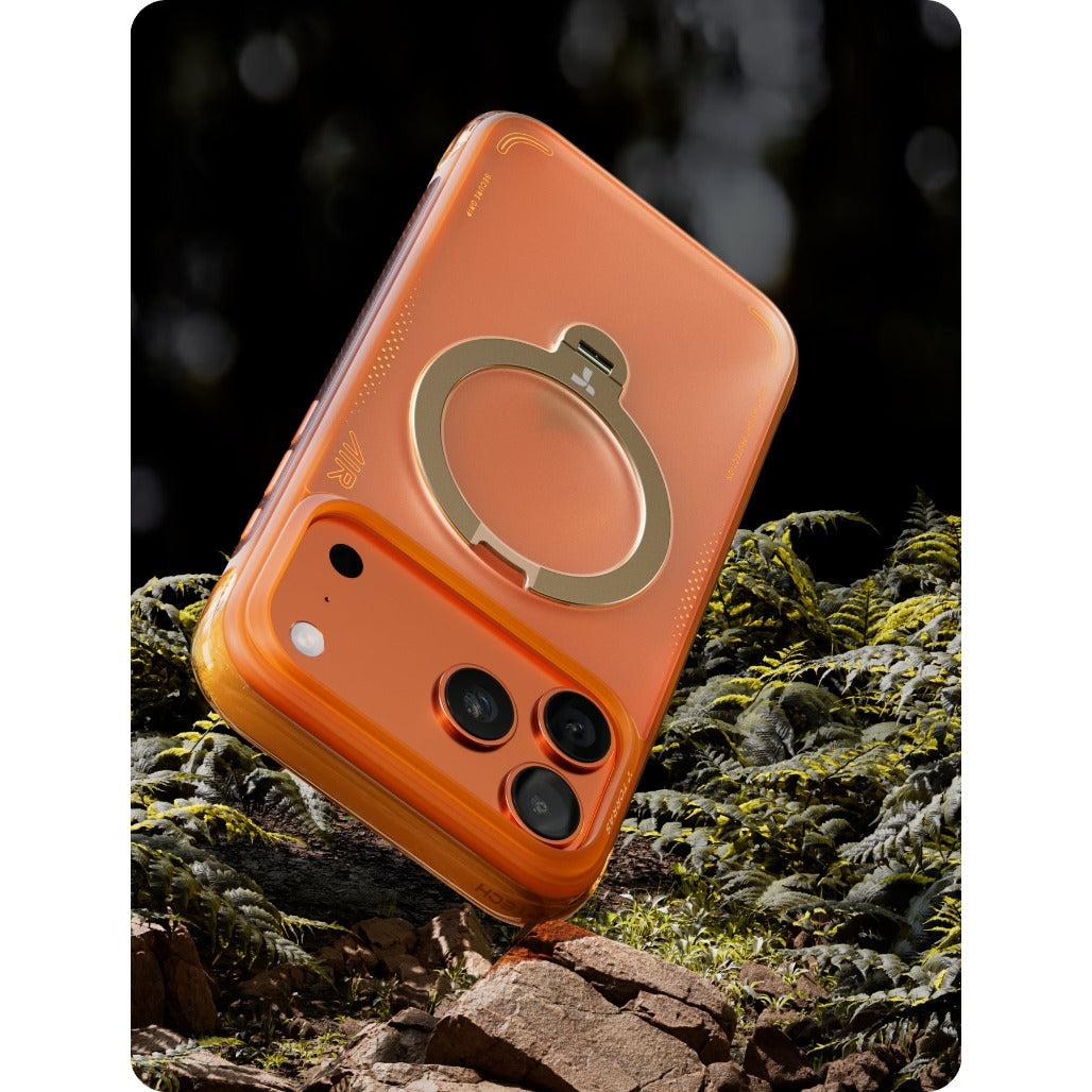 Torras Ostand Spin Q3 Air for iPhone 17 Pro - Horizon Orange
