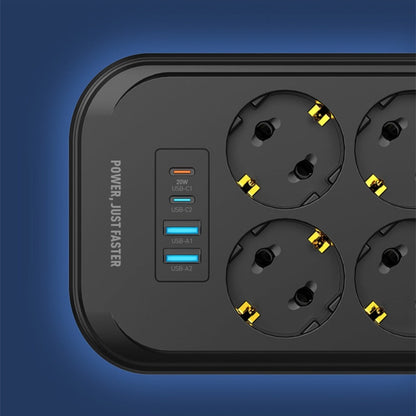 LDNIO Power Strip USB-C 6 Outlets - SE6403C