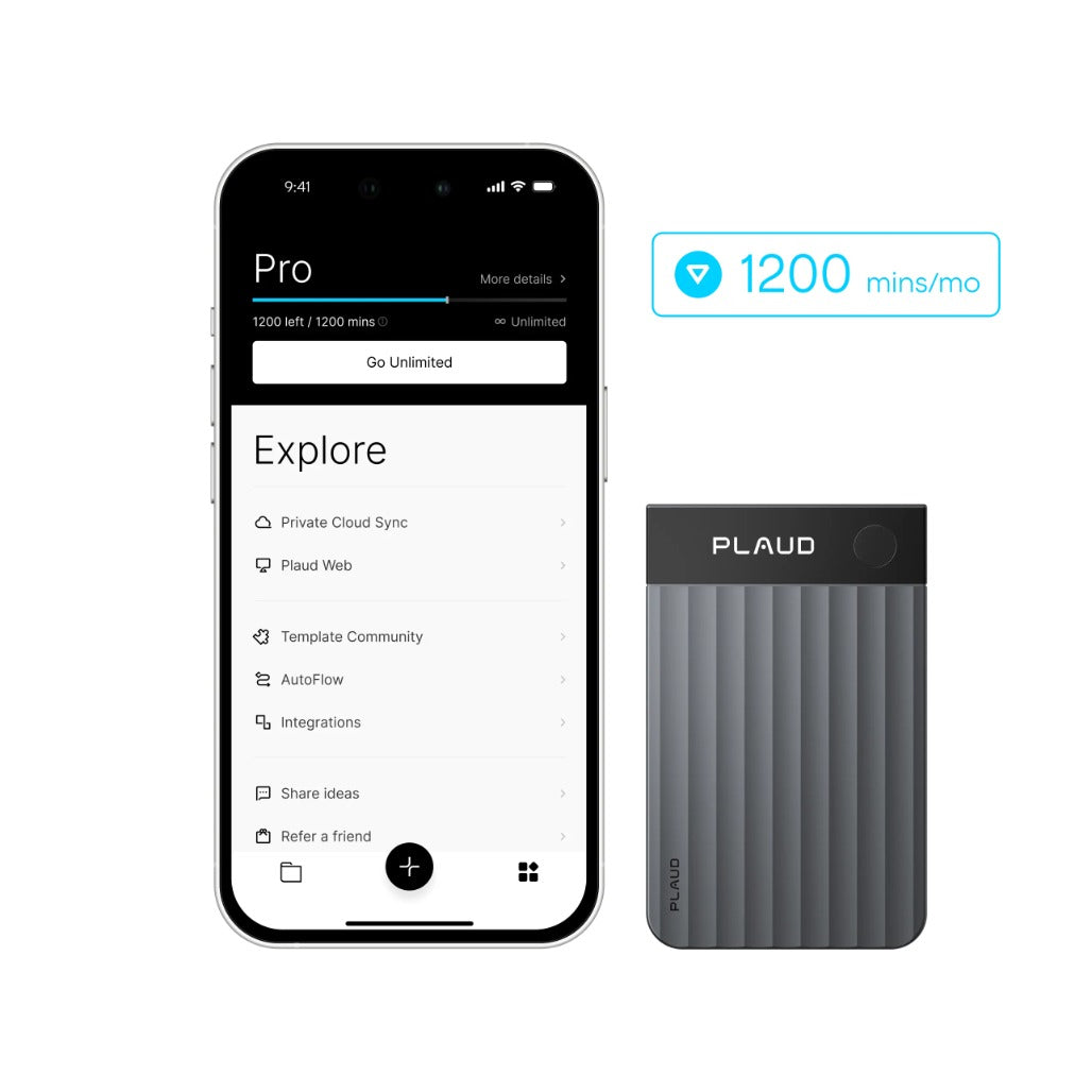 Plaud Note Pro - AI note taker