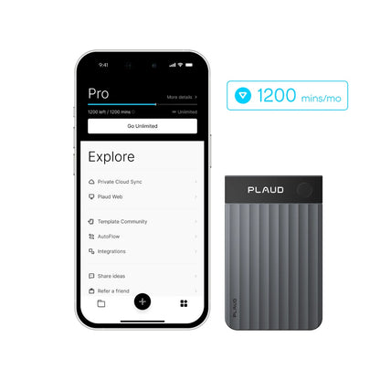 Plaud Note Pro - AI note taker
