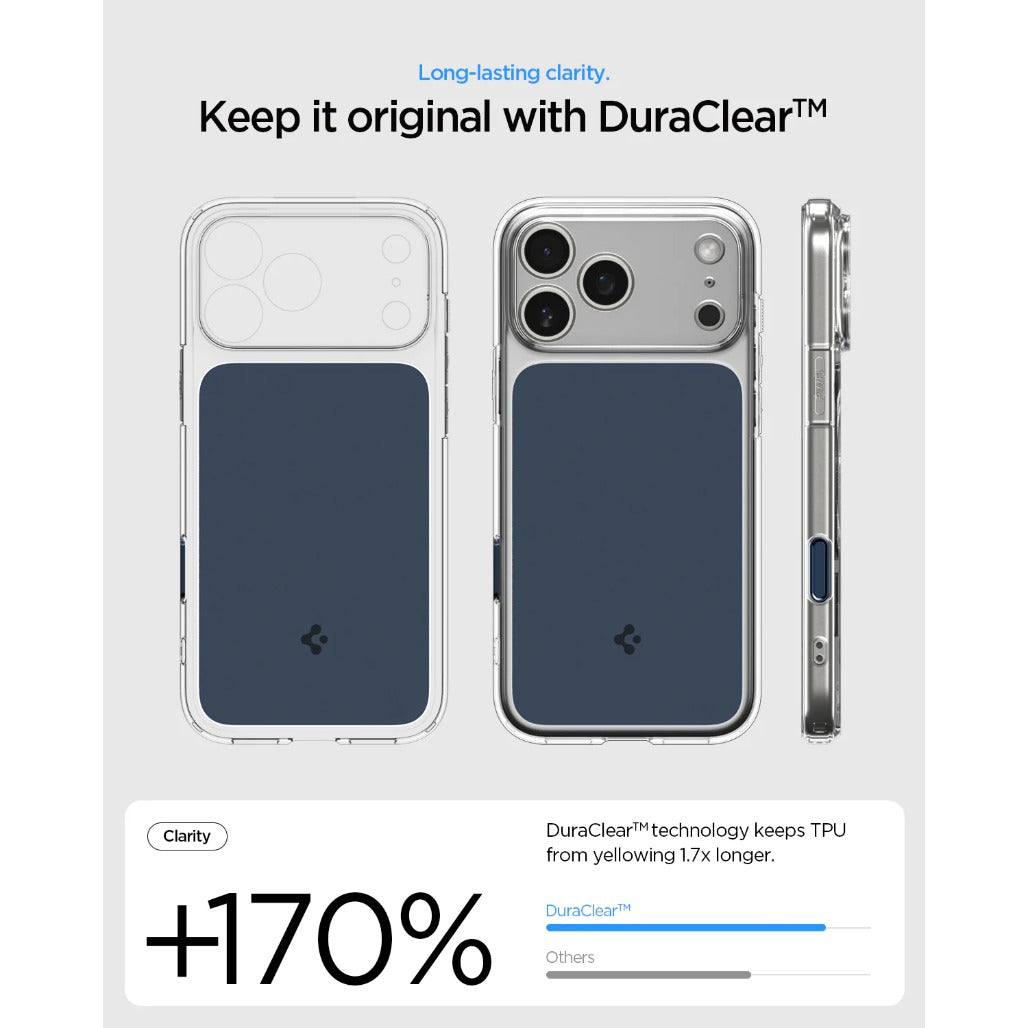 Spigen Ultra Hybrid T (Mag Fit) Case for iPhone 17 Pro / 17 Pro Max - Matte Blue
