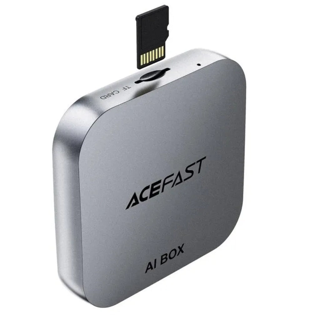 Acefast QC2 Wireless CarPlay/Android Auto AI Box - Grey