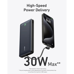 Anker Nano Power Bank 20000mAh 30W Built-In USB-C Cable - A1387H11