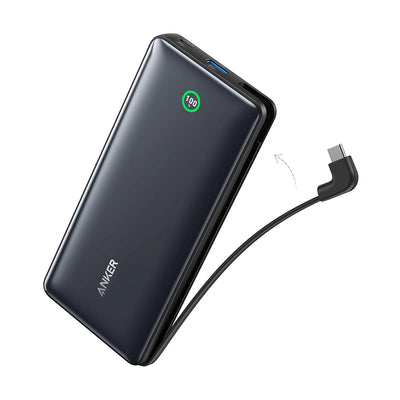 Anker Nano Power Bank 20000mAh 30W Built-In USB-C Cable - A1387H11