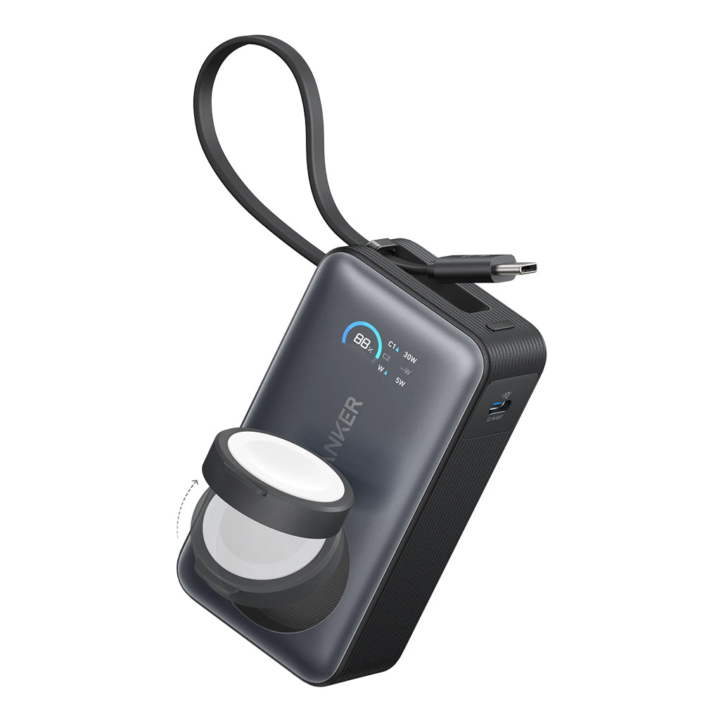 Anker MagGo Power Bank 10K 35W for Apple Watch – Fast, Certified Charging