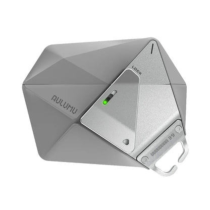 Aulumu A39 Geometric Case for AirPods Pro 3 | Lock & Lanyard