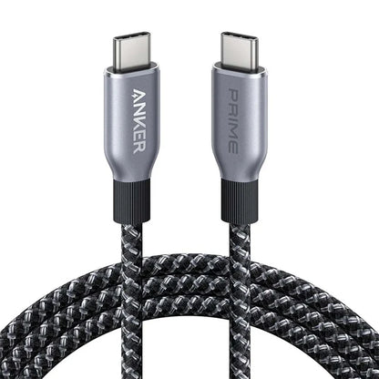 Anker Prime USB-C to USB-C Cable – 6ft (240W, Upcycled-Braided)