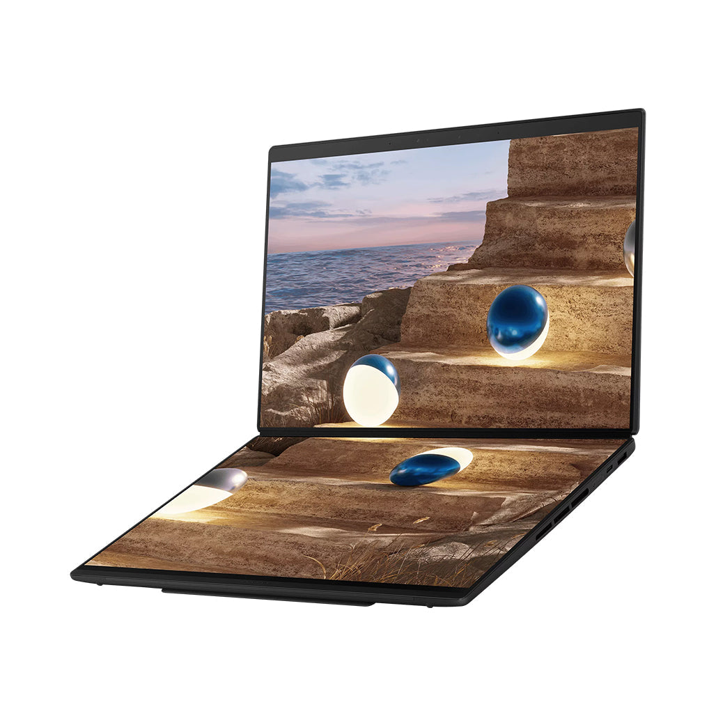 ASUS Zenbook DUO (UX8407); Copilot+ PC - Dual 14.5" Touchscreen - Core Ultra X9 388H - 32GB Ram - 1TB SSD - Intel ARC B390 Graphics