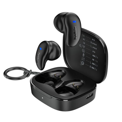 Belkin SoundForm Anywhere True Wireless Earbuds - Black