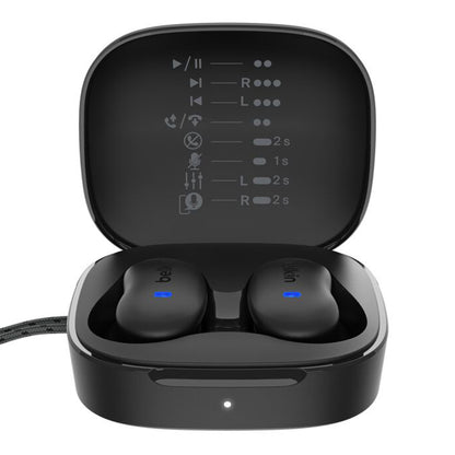 Belkin SoundForm Anywhere True Wireless Earbuds - Black