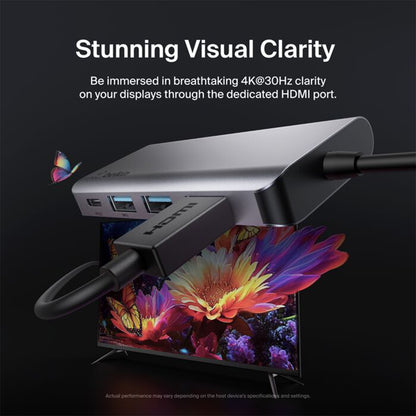 Belkin Connect USB-C 4-in-1 Multiport Adapter - AVC006BTSGY