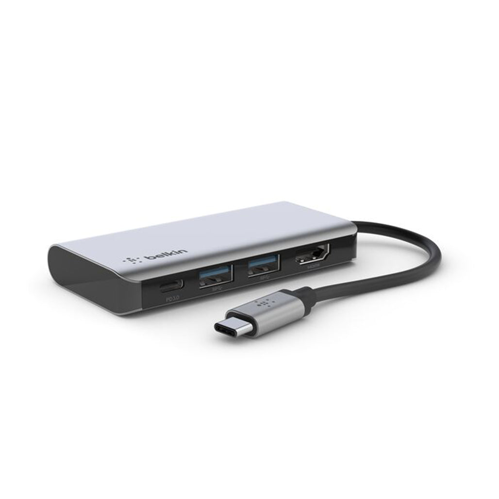 Belkin Connect USB-C 4-in-1 Multiport Adapter - AVC006BTSGY