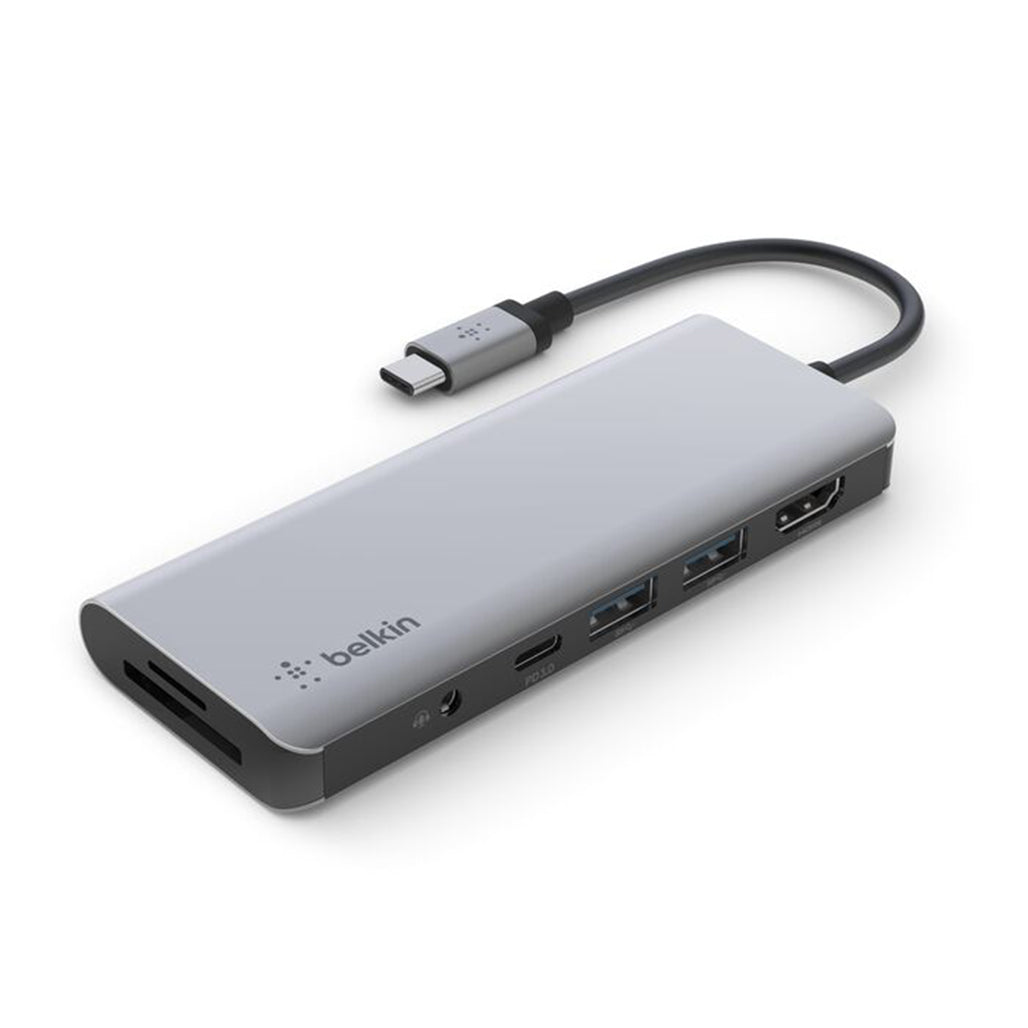 Belkin USB-C 7-in-1 Multiport Hub Adapter - AVC009btSGY