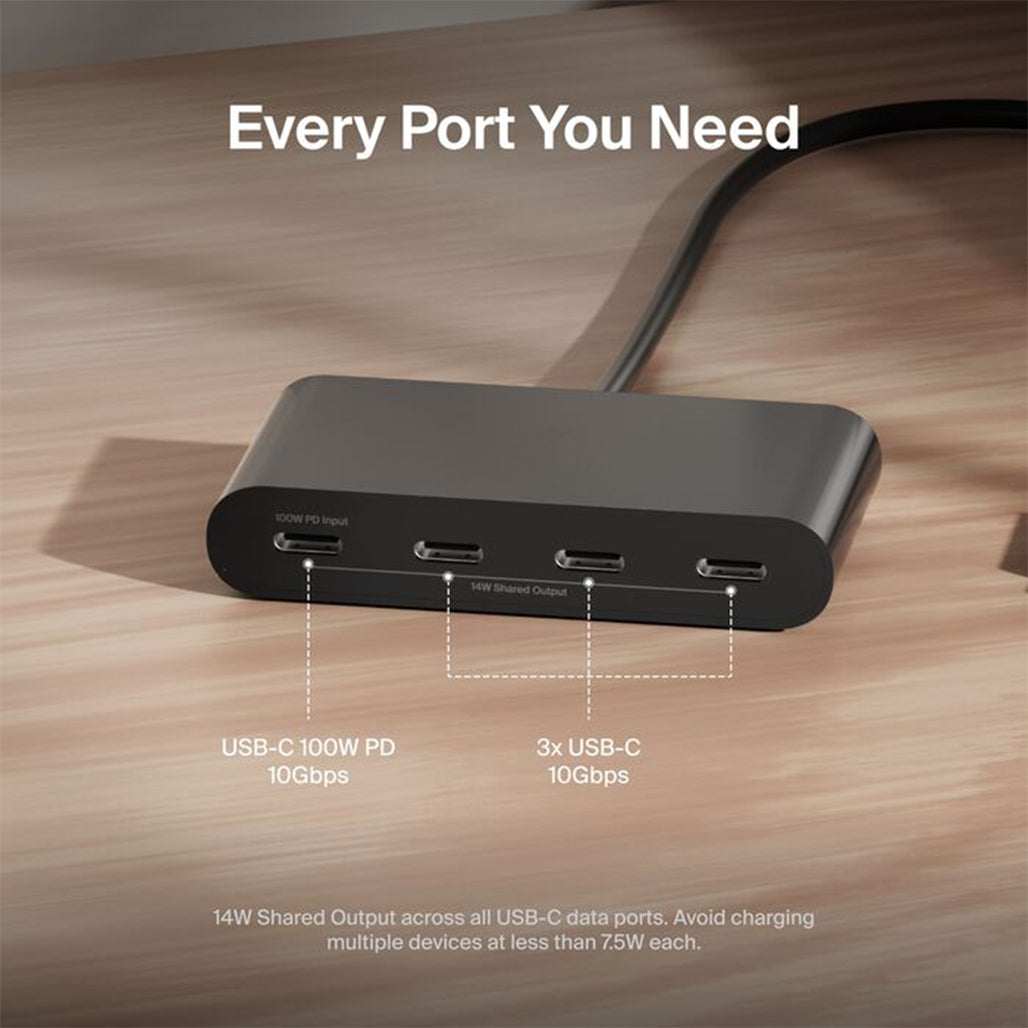 Belkin USB-C to 4-Port USB-C Hub - AVC018