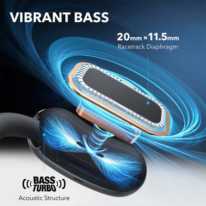 Soundcore by Anker AeroFit 2 – Open-Ear Wireless Earbuds