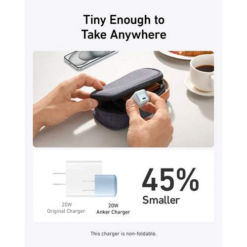Anker 20W Nano Usb-C Wall Charger