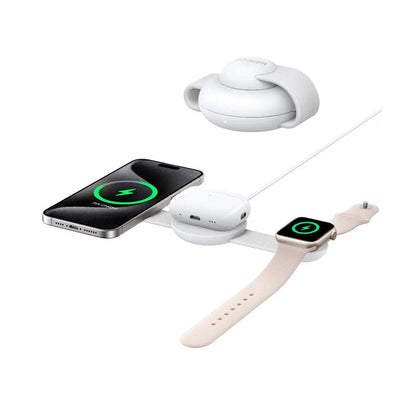 Anker MagGo 3-in-1 Foldable Charging Pad – 15W Qi2 Wireless Charger