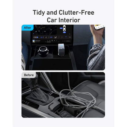 Anker Nano 75W USB-C Car Charger with Built-In Retractable Cable