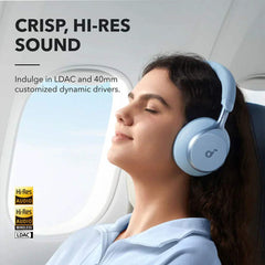 Anker Soundcore Space One Premium Active Noise Cancelling Headphones - Midnight