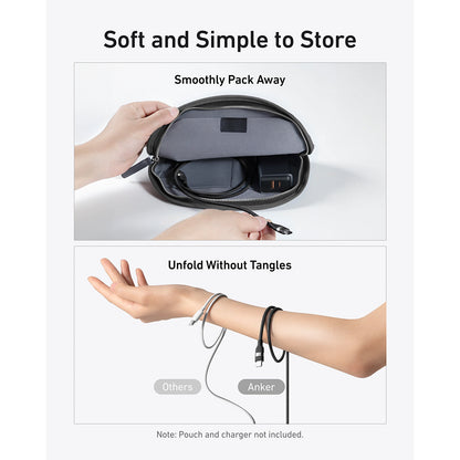 Anker USB-C to USB-C Cable (1m / 1.8m, 240W, Upcycled-Braided)