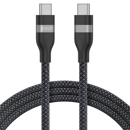 Anker USB-C to USB-C Cable 240W Upcycled-Braided Material 1.8 Meters