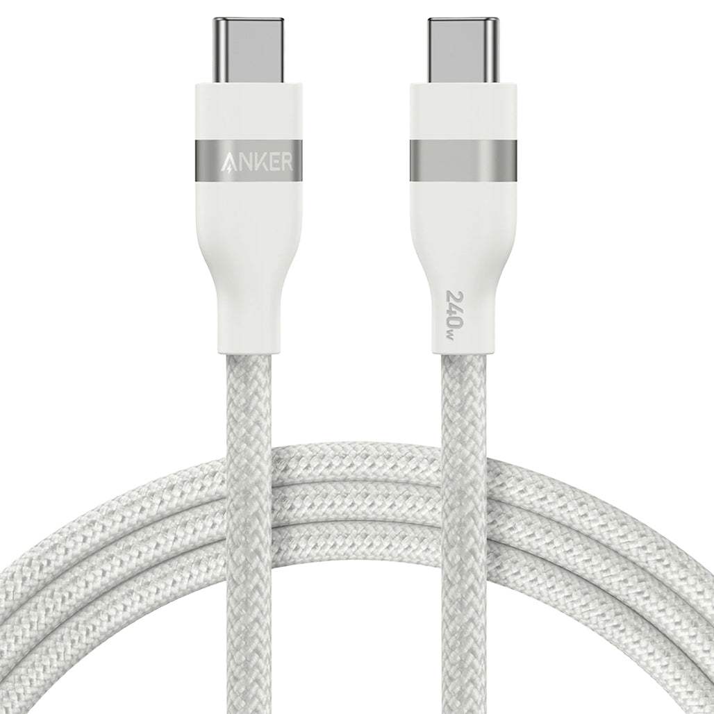 Anker USB-C to USB-C Cable 240W Upcycled-Braided Material 1.8 Meters