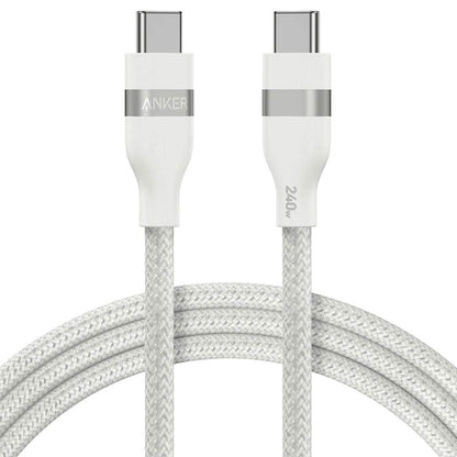 Anker USB-C to USB-C Cable 240W Upcycled-Braided Material 1.8 Meters